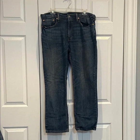 Levi's Men's Straight Jeans in Deep Indigo - Picture 1 of 4